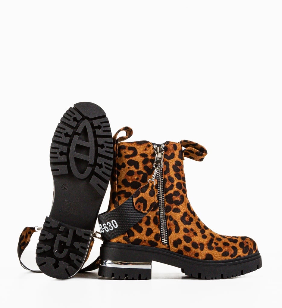 Ghete dama Kaylen Animal Print - 5 | YEO