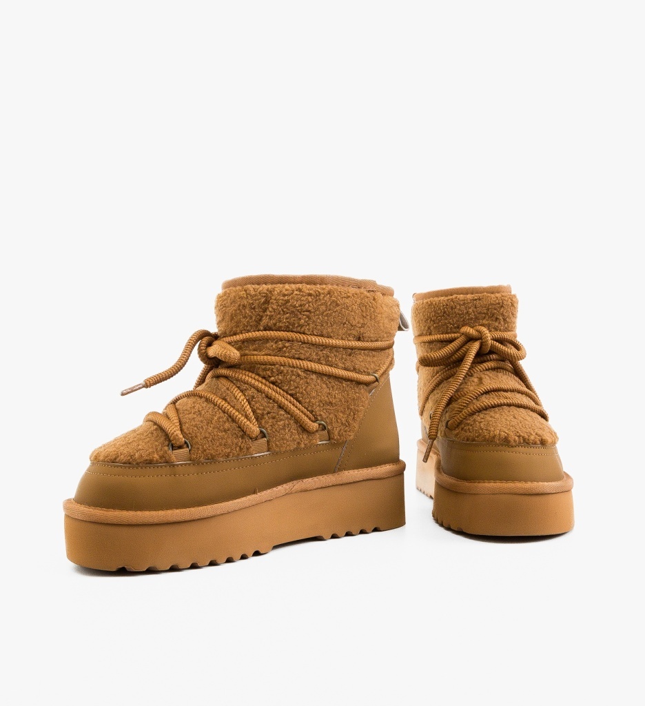 Ghete dama Lisano Camel - 4 | YEO