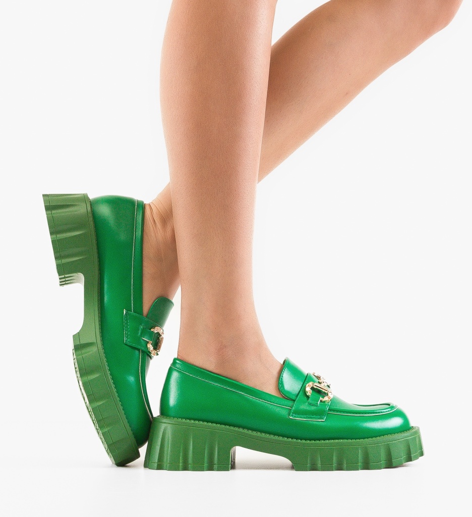 Pantofi Casual Alyena Verzi