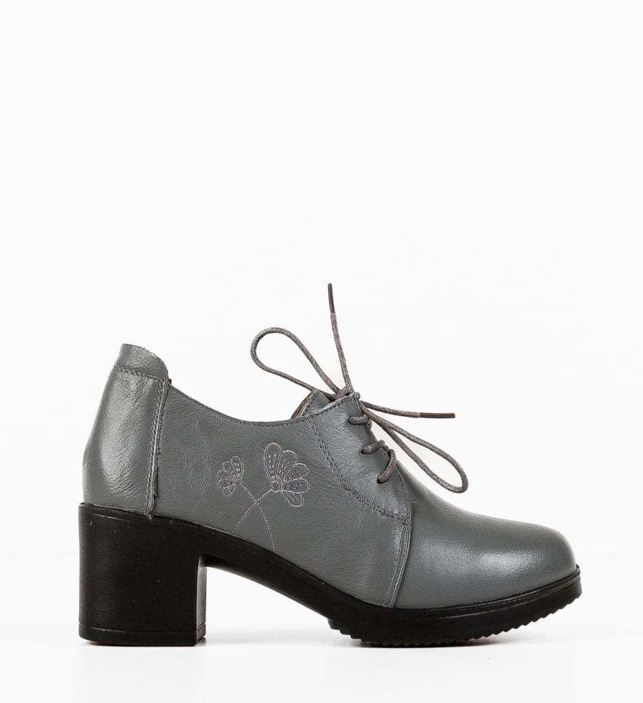 Pantofi Casual Atraxia Gri - 4 | YEO