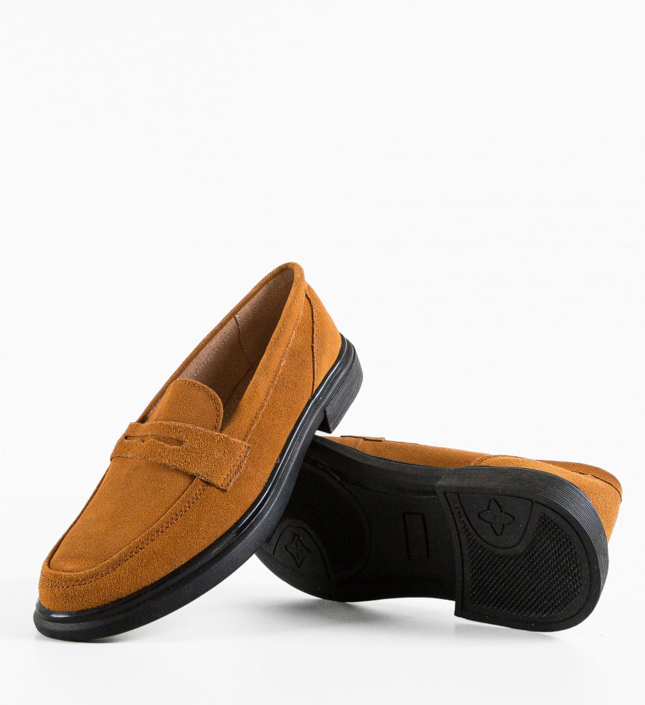 Pantofi Casual Butler Camel - 5 | YEO