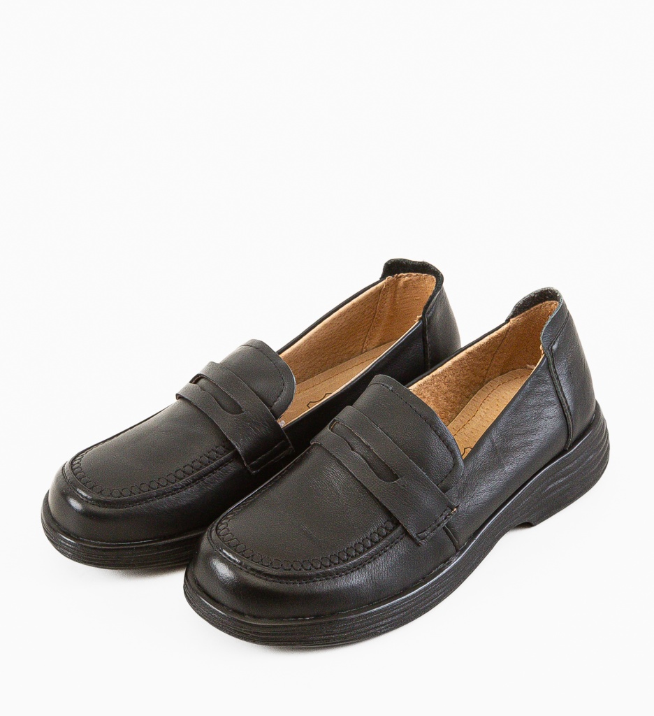 Poze Pantofi Casual Byertes Negri depurtat.ro 