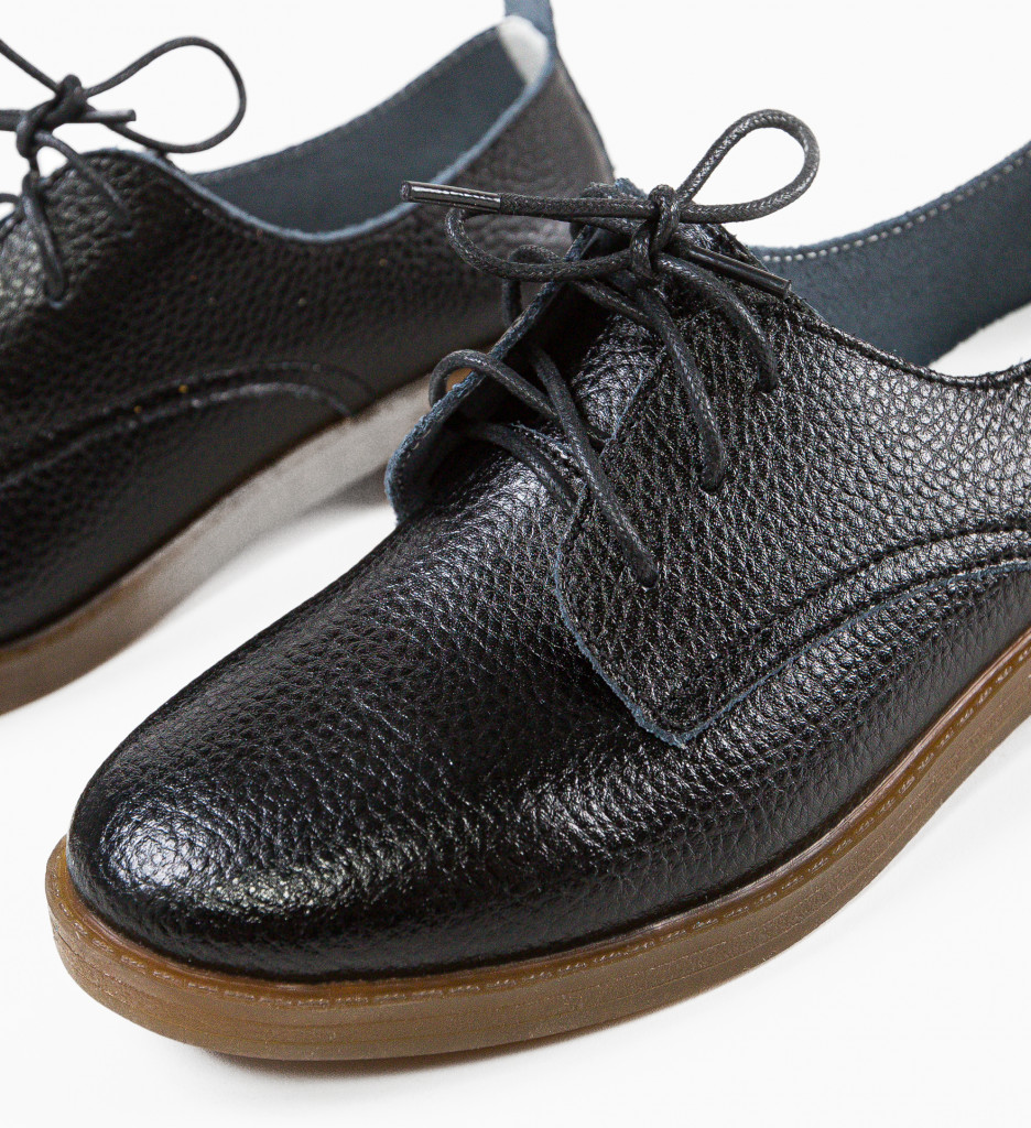 Poze Pantofi casual dama Beterey Negri depurtat.ro 
