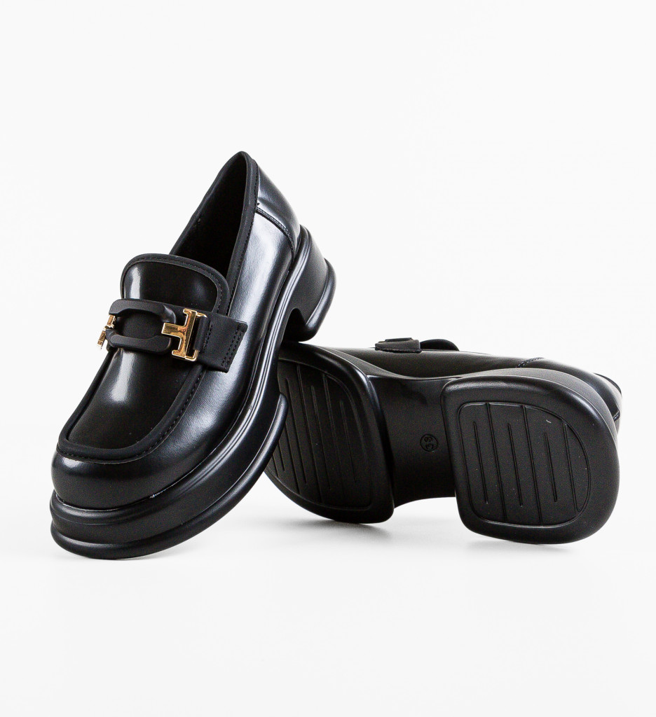 Poze Pantofi Casual dama Maltek Negri depurtat.ro 