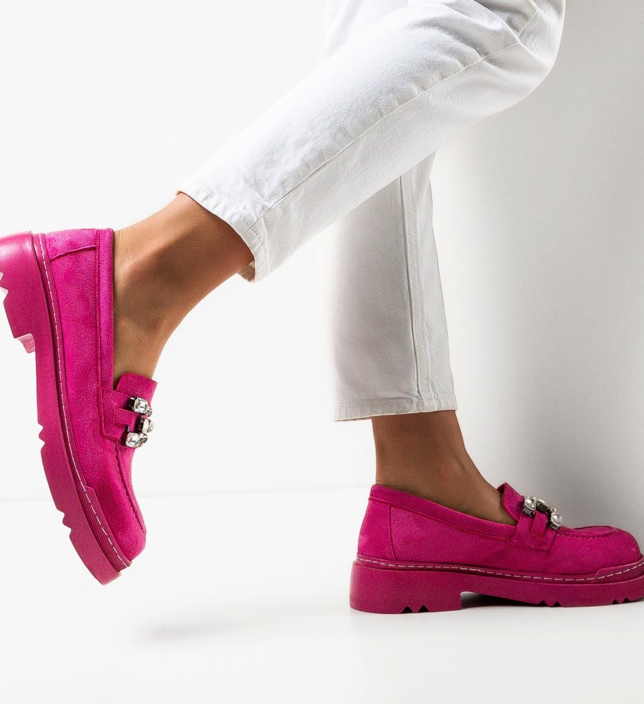 Pantofi Casual dama Maraya Fuchsia - 2 | YEO