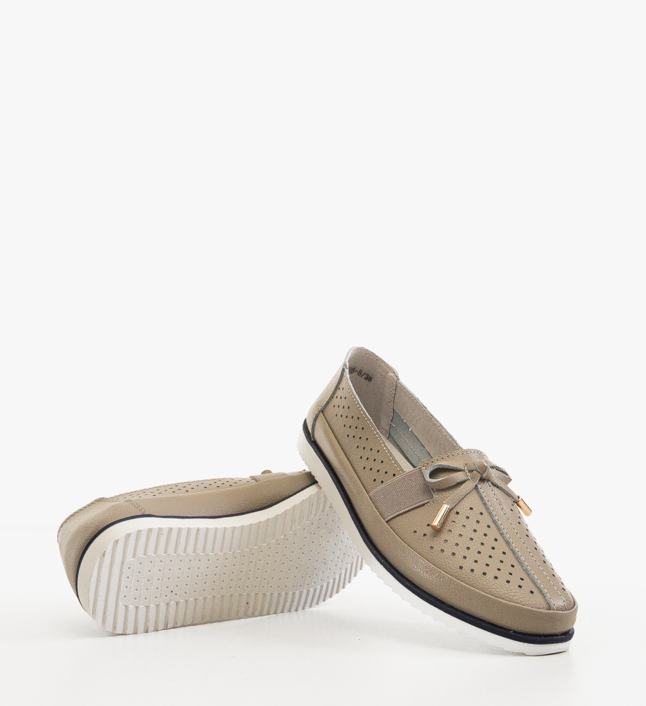 Pantofi Casual dama Niko Gri - 3 | YEO