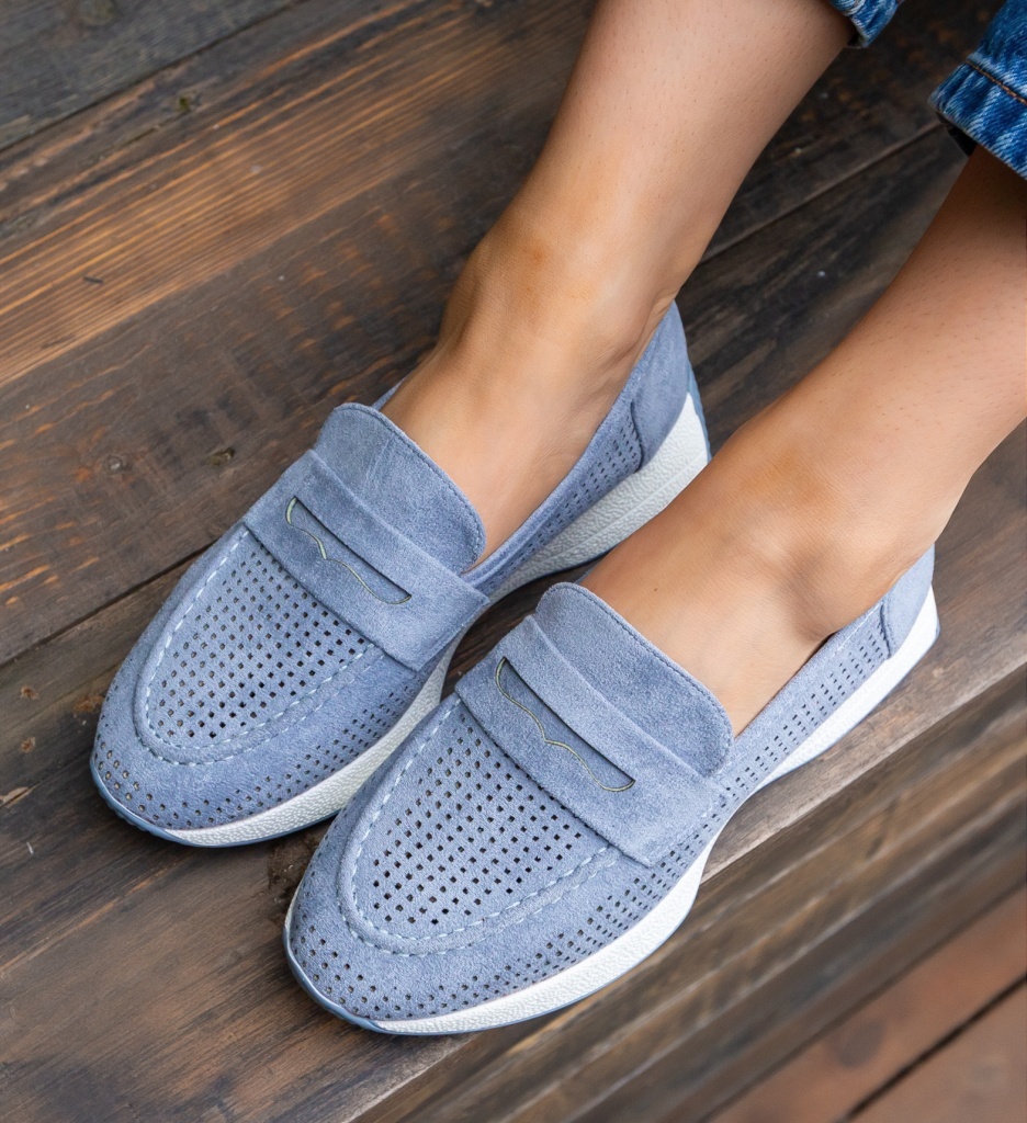 Pantofi casual dama Roxy Albastri