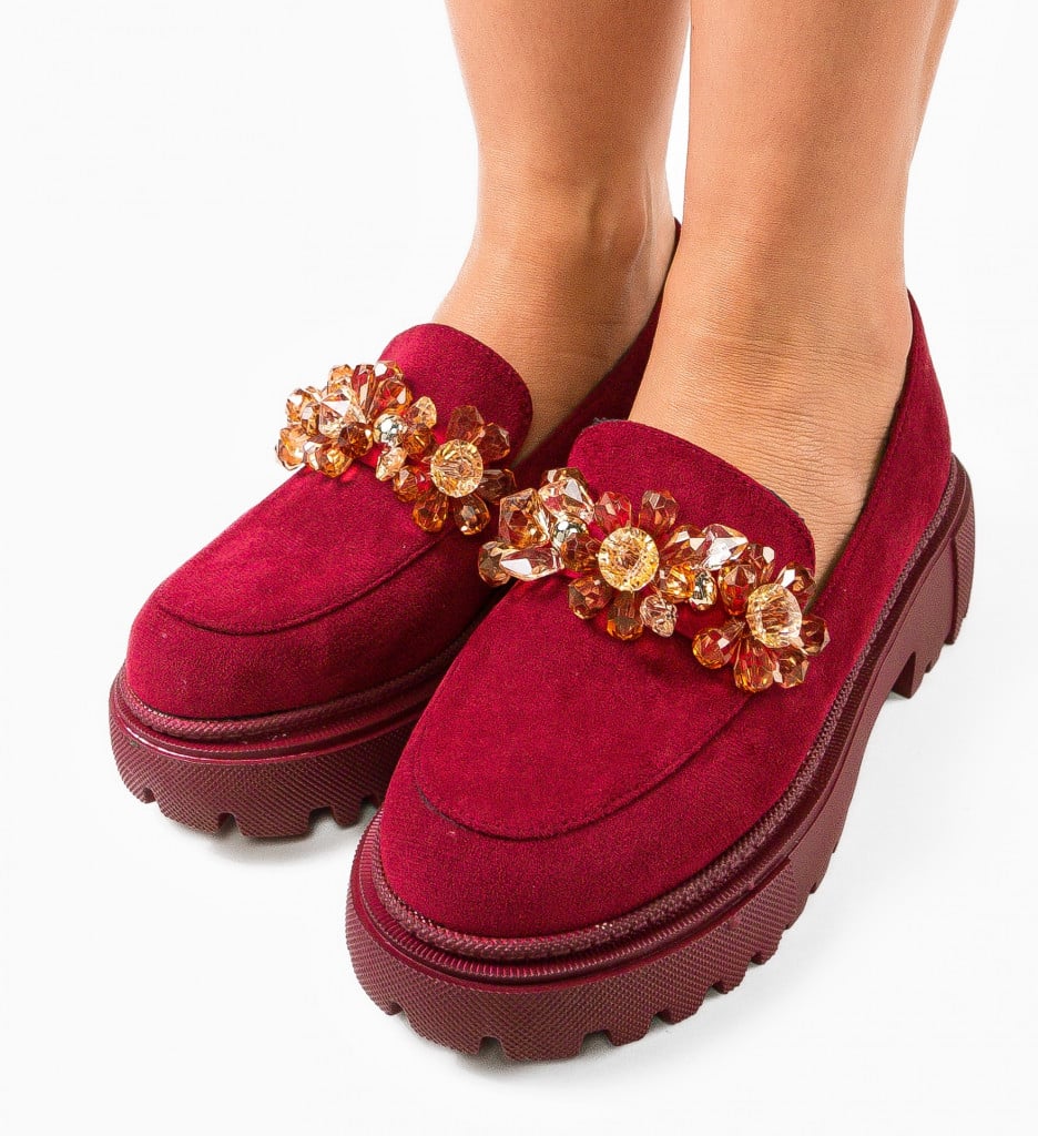 Pantofi casual dama Scarlett Grena - 3 | YEO