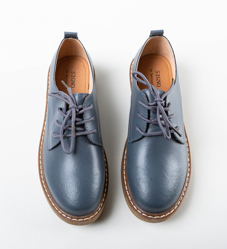 Pantofi Casual Doria Gri - 5 | YEO