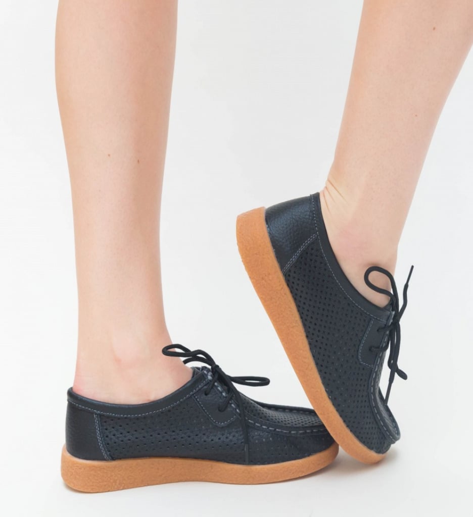 Pantofi Casual Dulma Negri - 3 | YEO