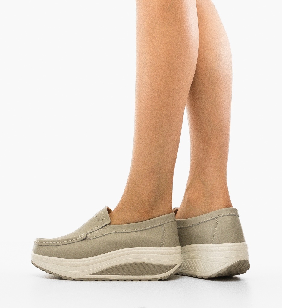 Pantofi Casual Eliot Gri - 1 | YEO