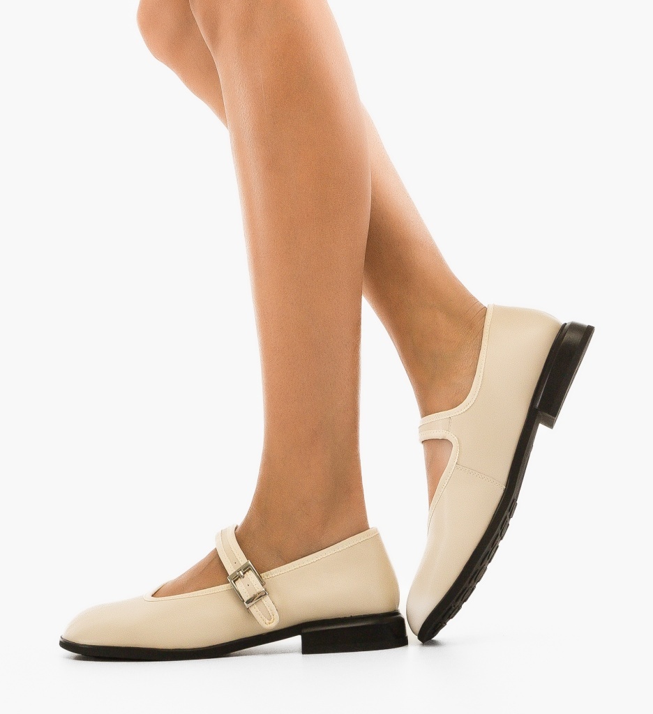 Pantofi Casual Greta Bej