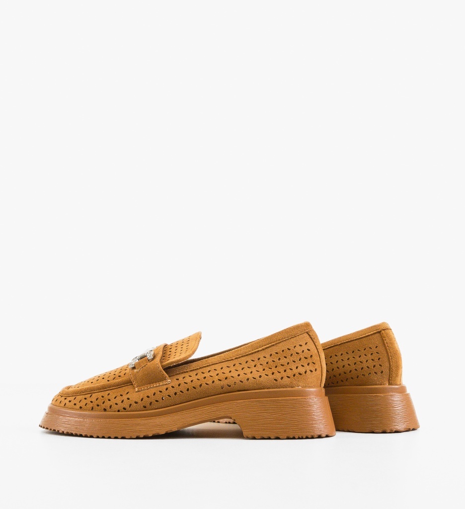 Pantofi Casual Irry Camel - 2 | YEO