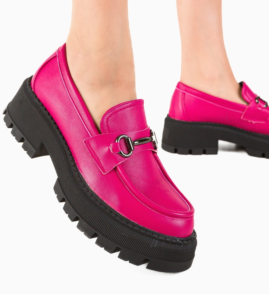 Pantofi Casual Jung Fuchsia - 2 | YEO