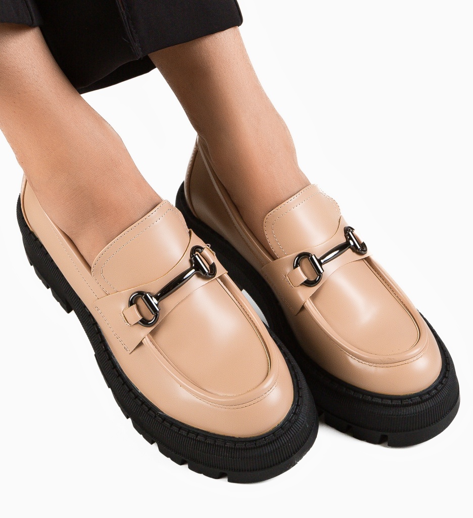 Pantofi Casual Jung Nude