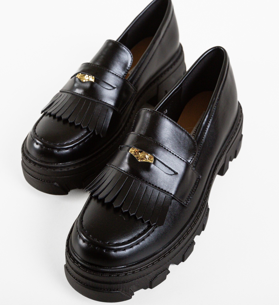 Poze Pantofi Casual Mimo Negri depurtat.ro 