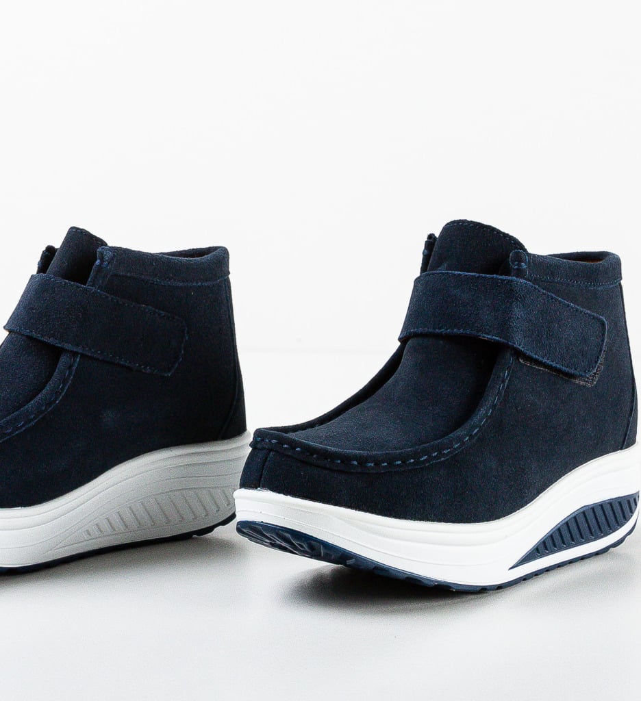 Pantofi Casual Misha Bleumarin - 4 | YEO