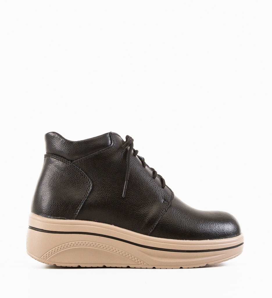 Pantofi Casual Palerma Negri - 3 | YEO