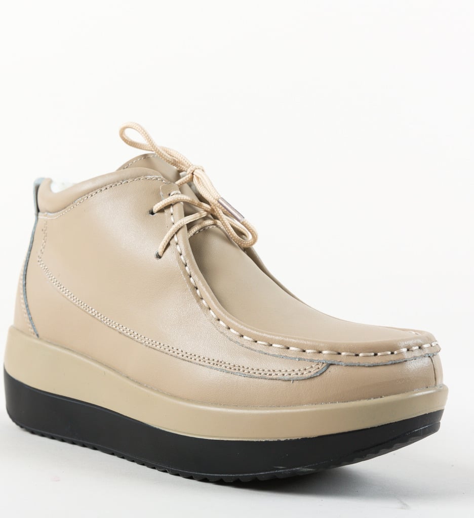 Pantofi Casual Ryhko Bej - 4 | YEO