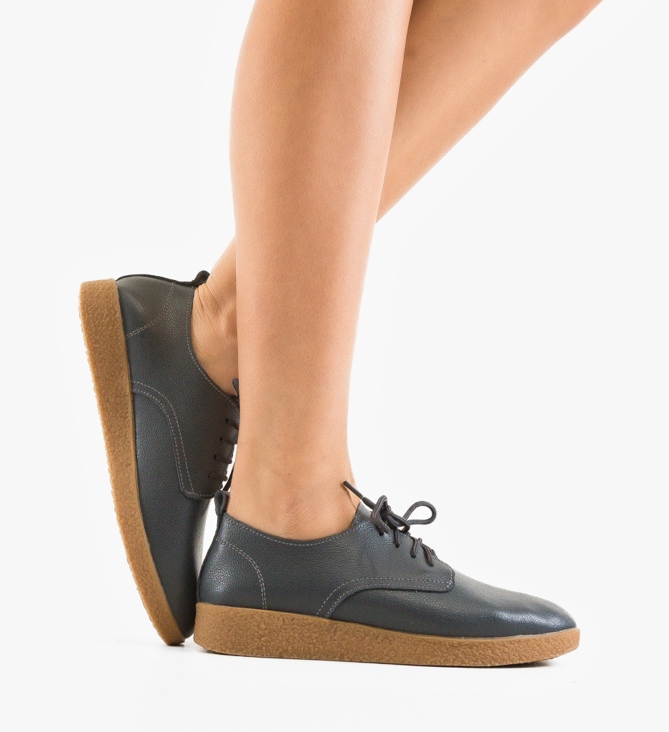 Pantofi Casual Sindre Gri - 1 | YEO
