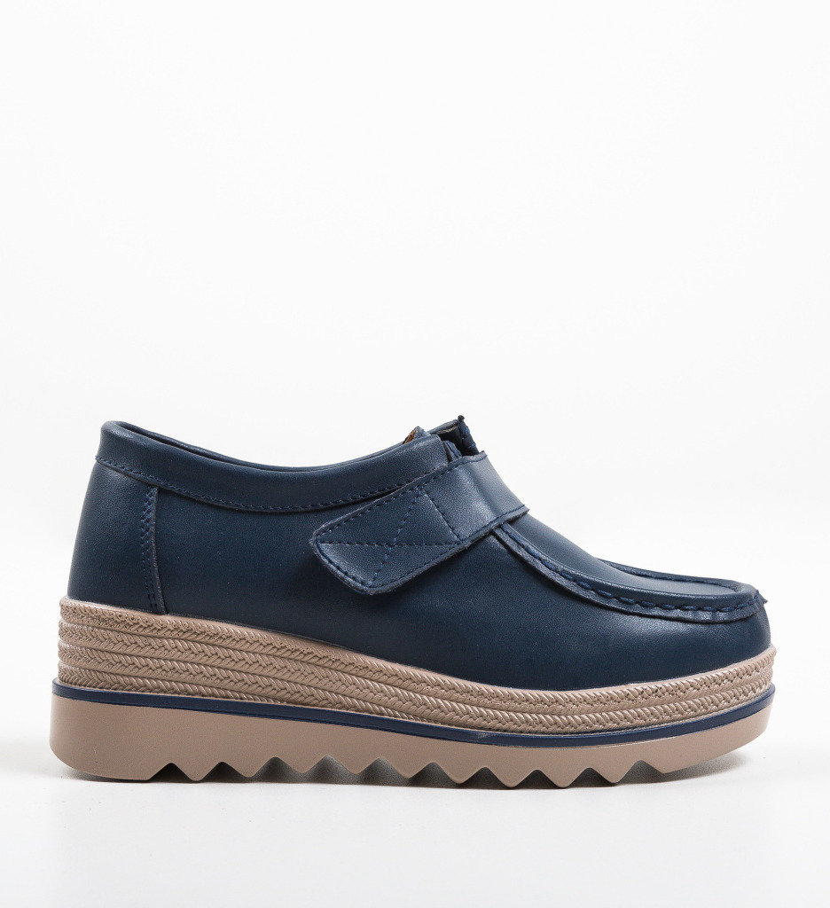 Pantofi Casual Straif Bleumarin - 3 | YEO