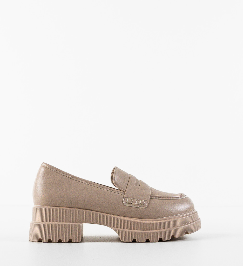 Pantofi Casual Tess Bej - 3 | YEO