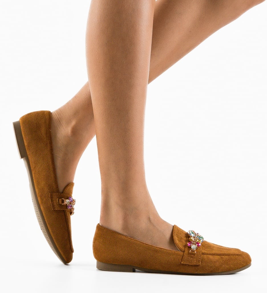 Pantofi Casual Varius Camel - 2 | YEO