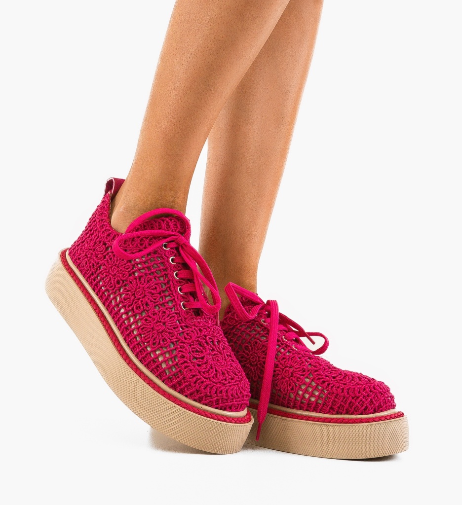 Pantofi Casual Ystory Fuchsia 2 - 2 | YEO