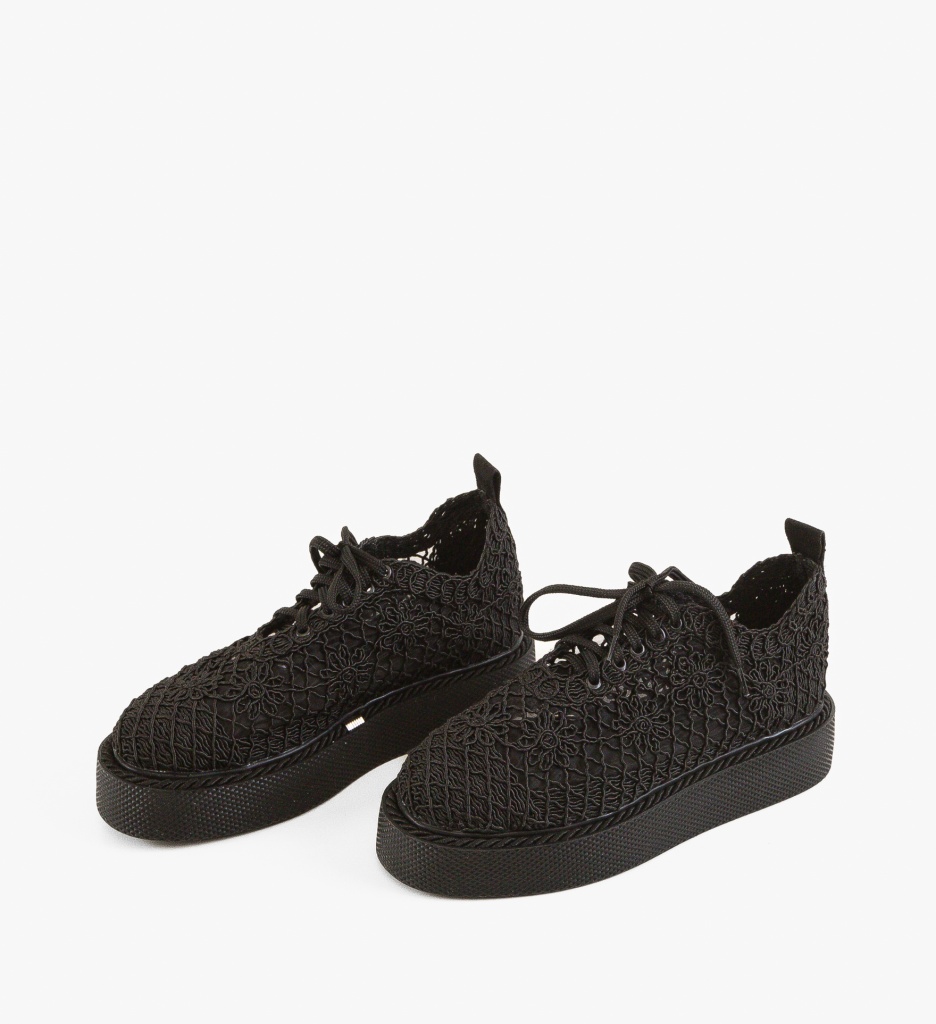 Pantofi Casual Ystory Negri 2 - 4 | YEO