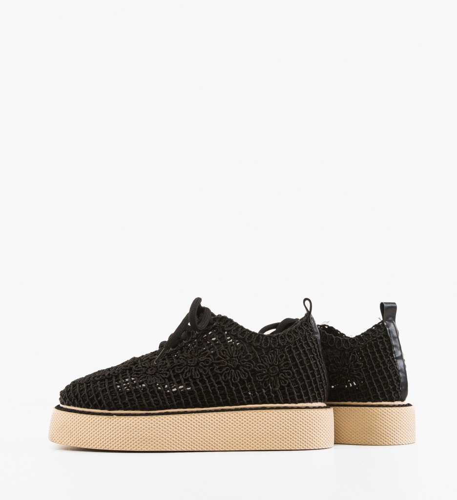 Pantofi Casual Ystory Negri 3 - 3 | YEO