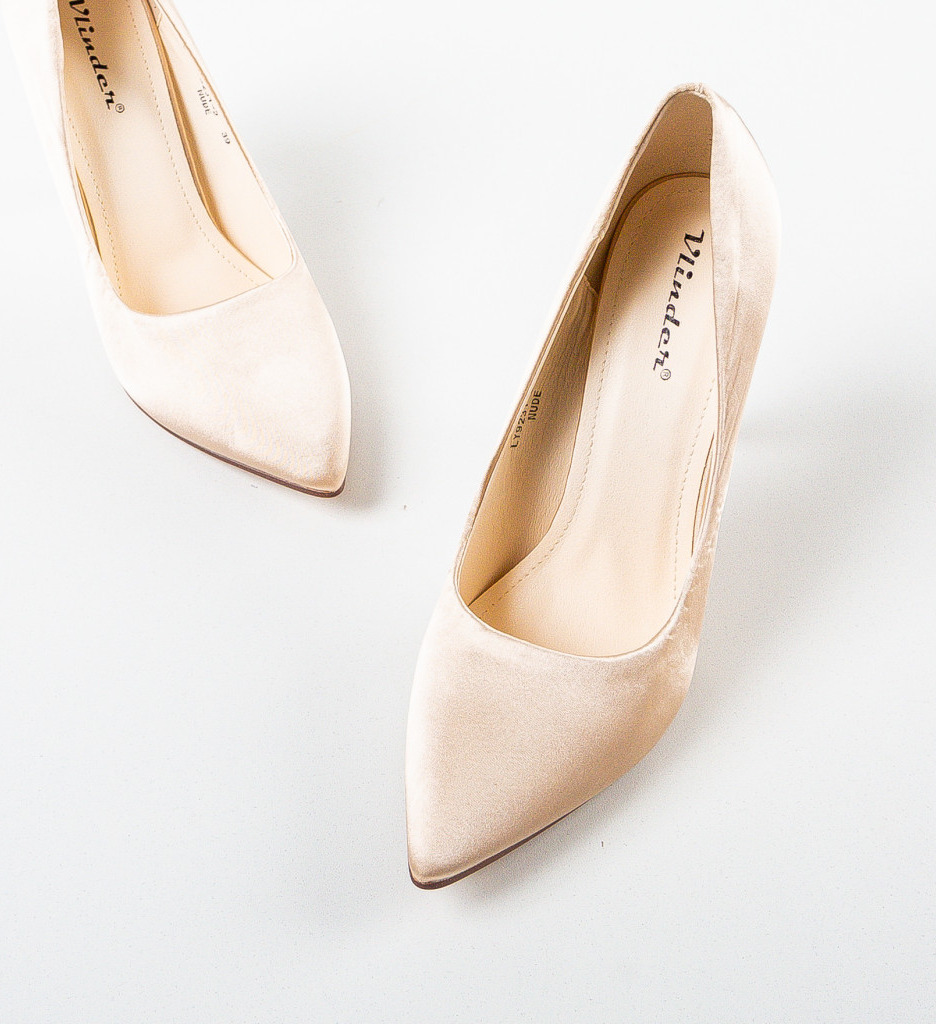 Pantofi dama Ahio Nude - 5 | YEO