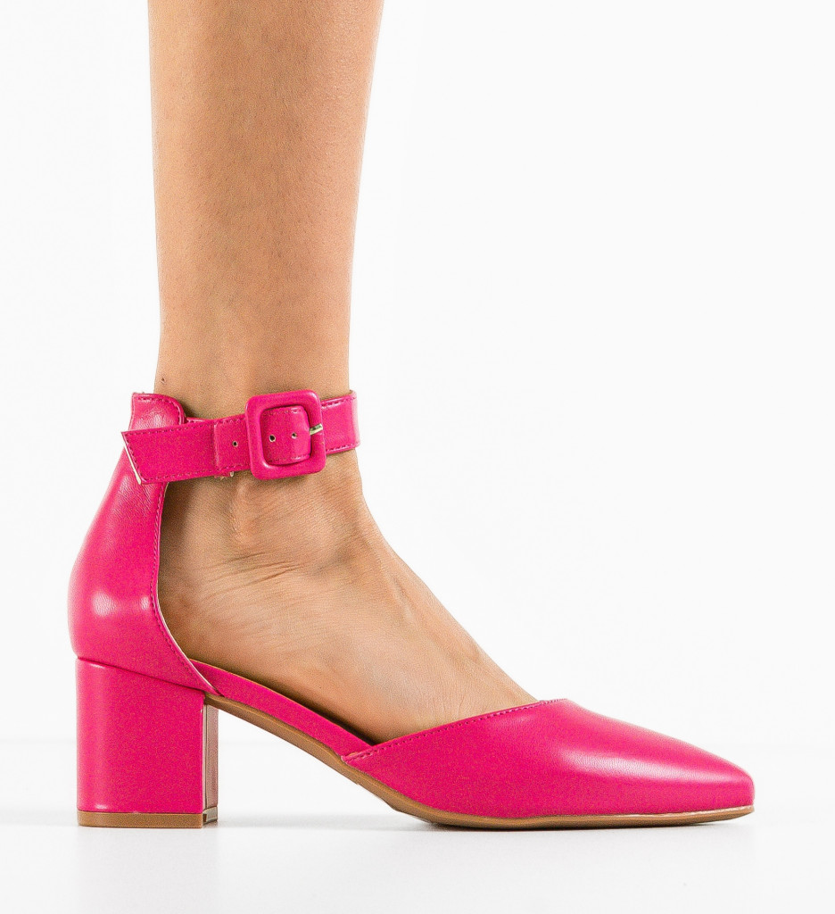 Pantofi dama Anerose Fuchsia - 3 | YEO