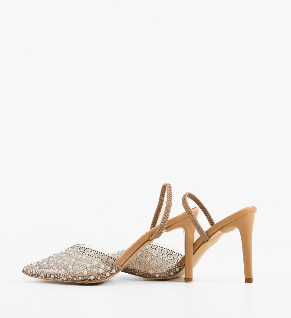 Pantofi dama Beto Bej - 5 | YEO