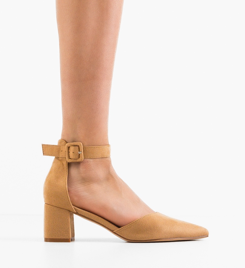 Pantofi dama Cain Camel - 5 | YEO