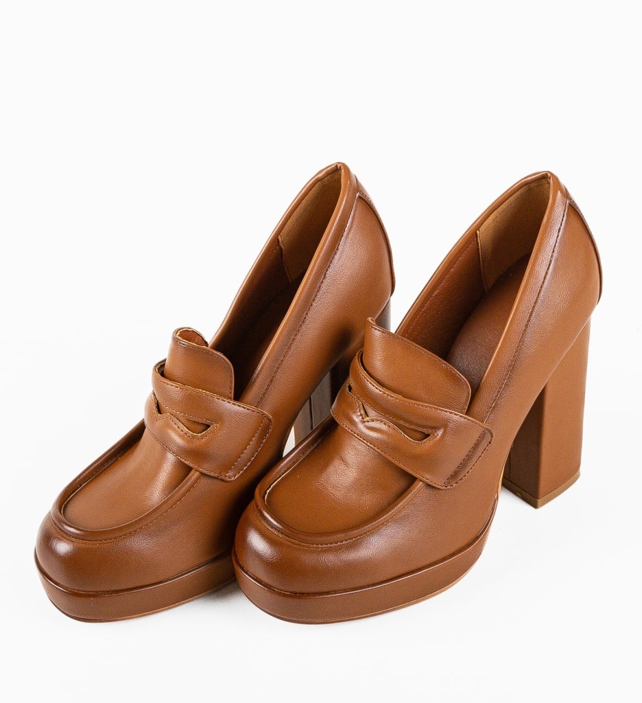 Pantofi dama Dawa Camel - 5 | YEO