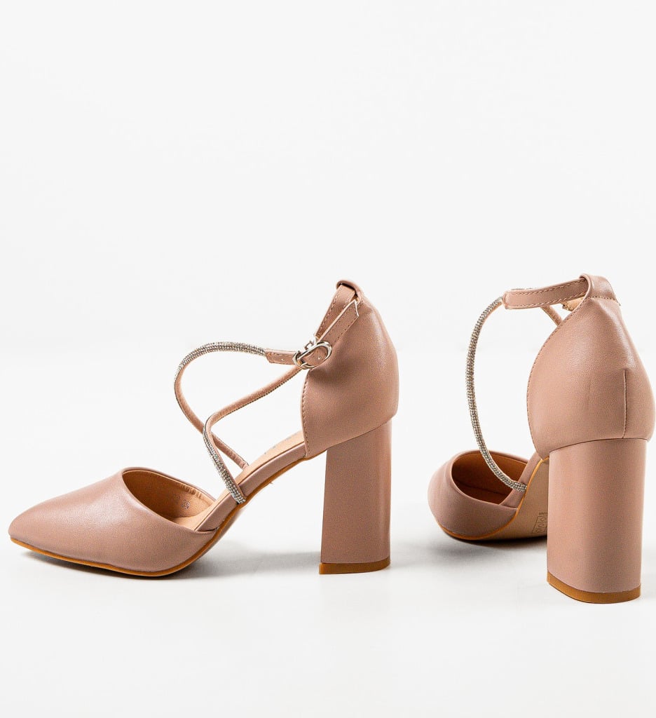 Pantofi dama Doitei Nude - 4 | YEO