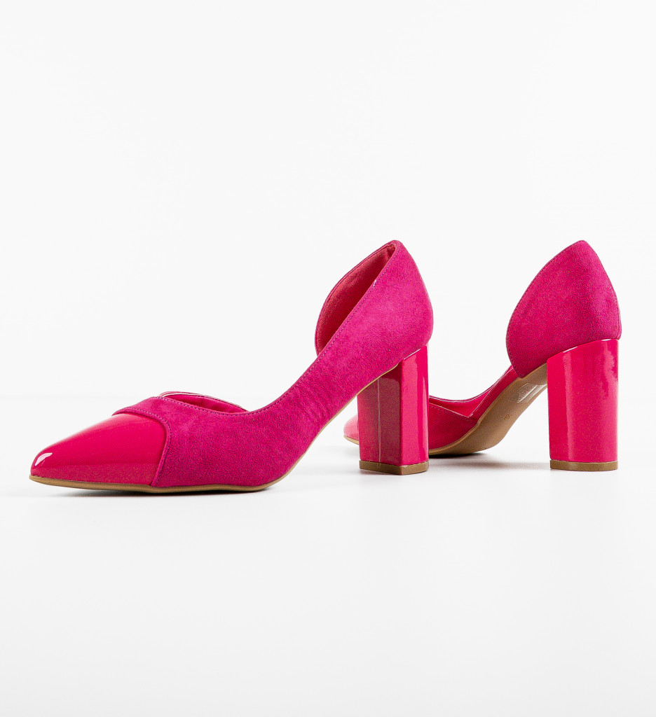 Pantofi dama Everet Fuchsia - 5 | YEO