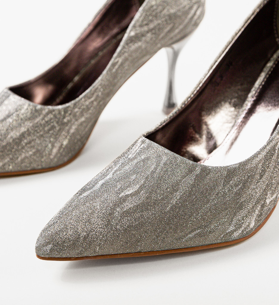 Poze Pantofi dama Fynalya Gri depurtat.ro 