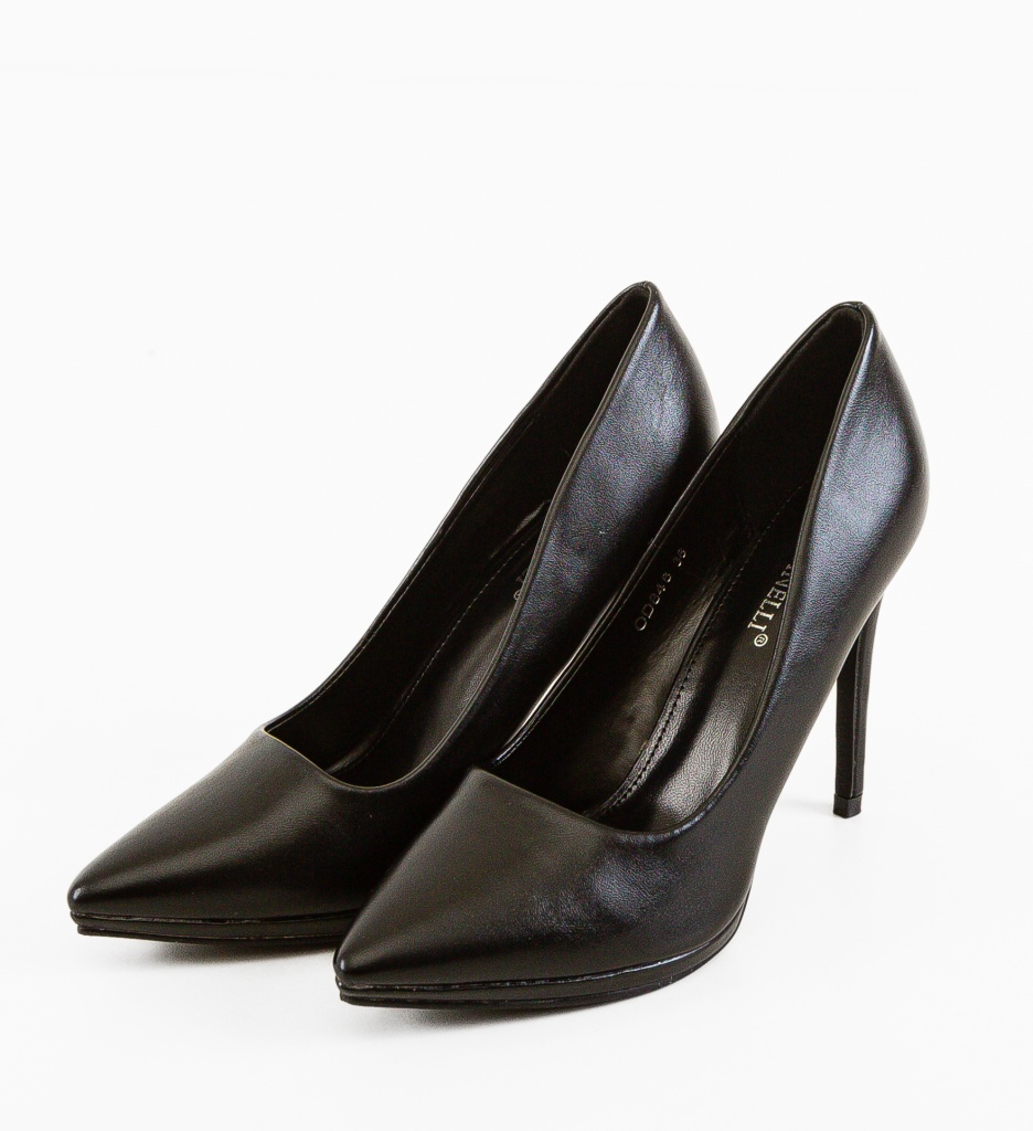 Pantofi dama Gafre Negre - 5 | YEO