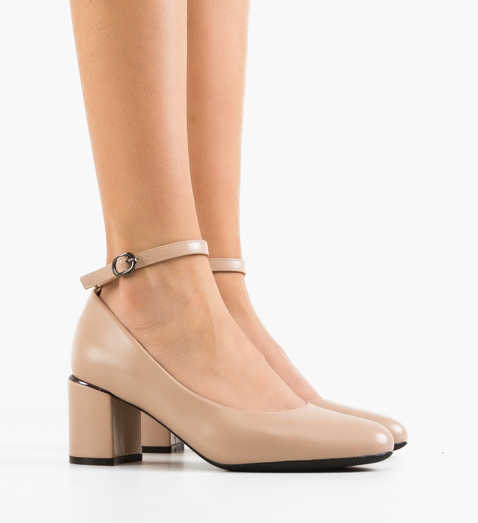 Pantofi dama Lallo Nude - 3 | YEO