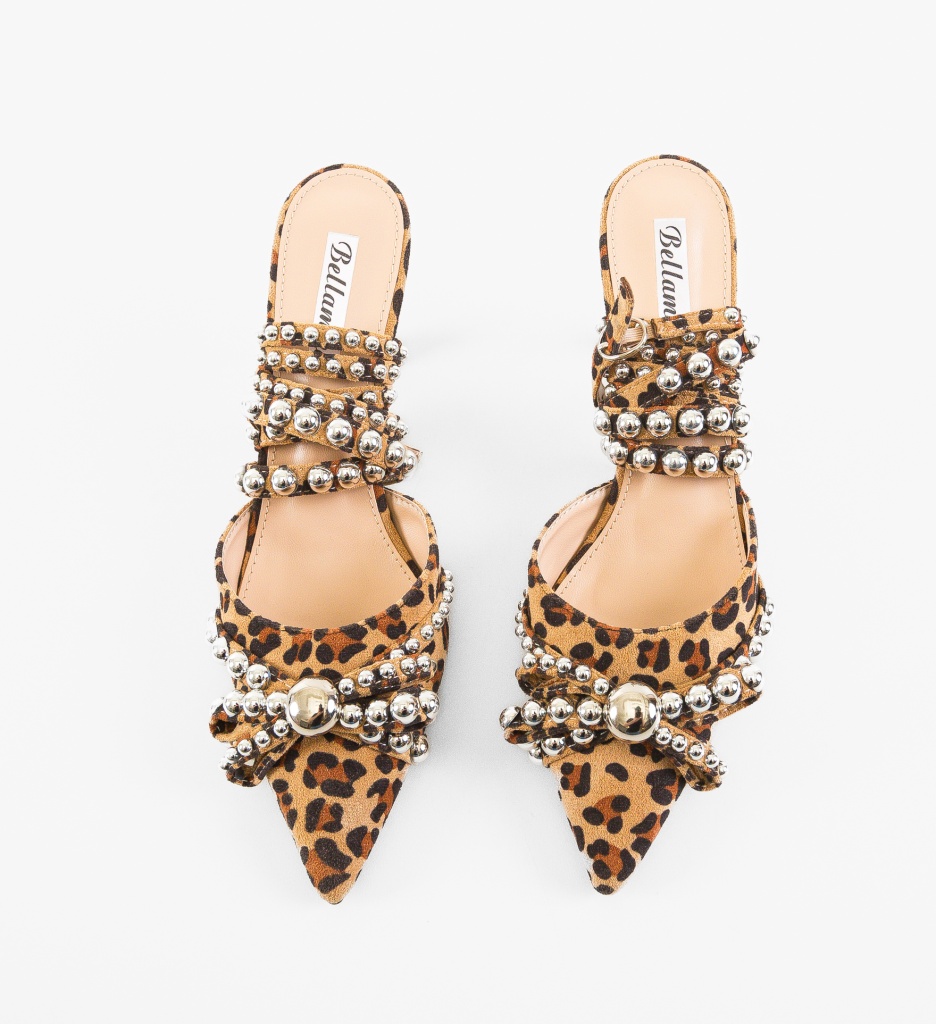 Pantofi dama Leon Animal Print - 4 | YEO
