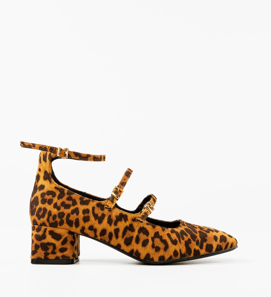 Pantofi dama Maci Animal Print - 4 | YEO