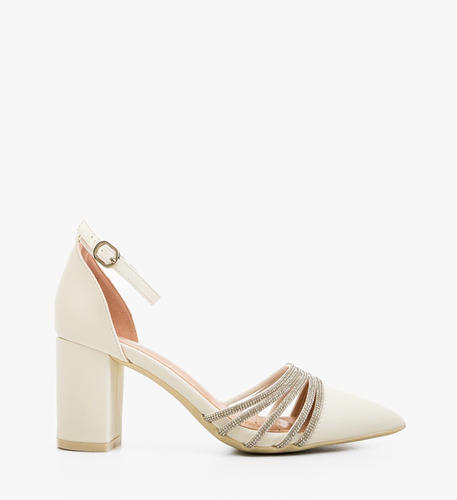 Pantofi dama Meny Albe - 2 | YEO
