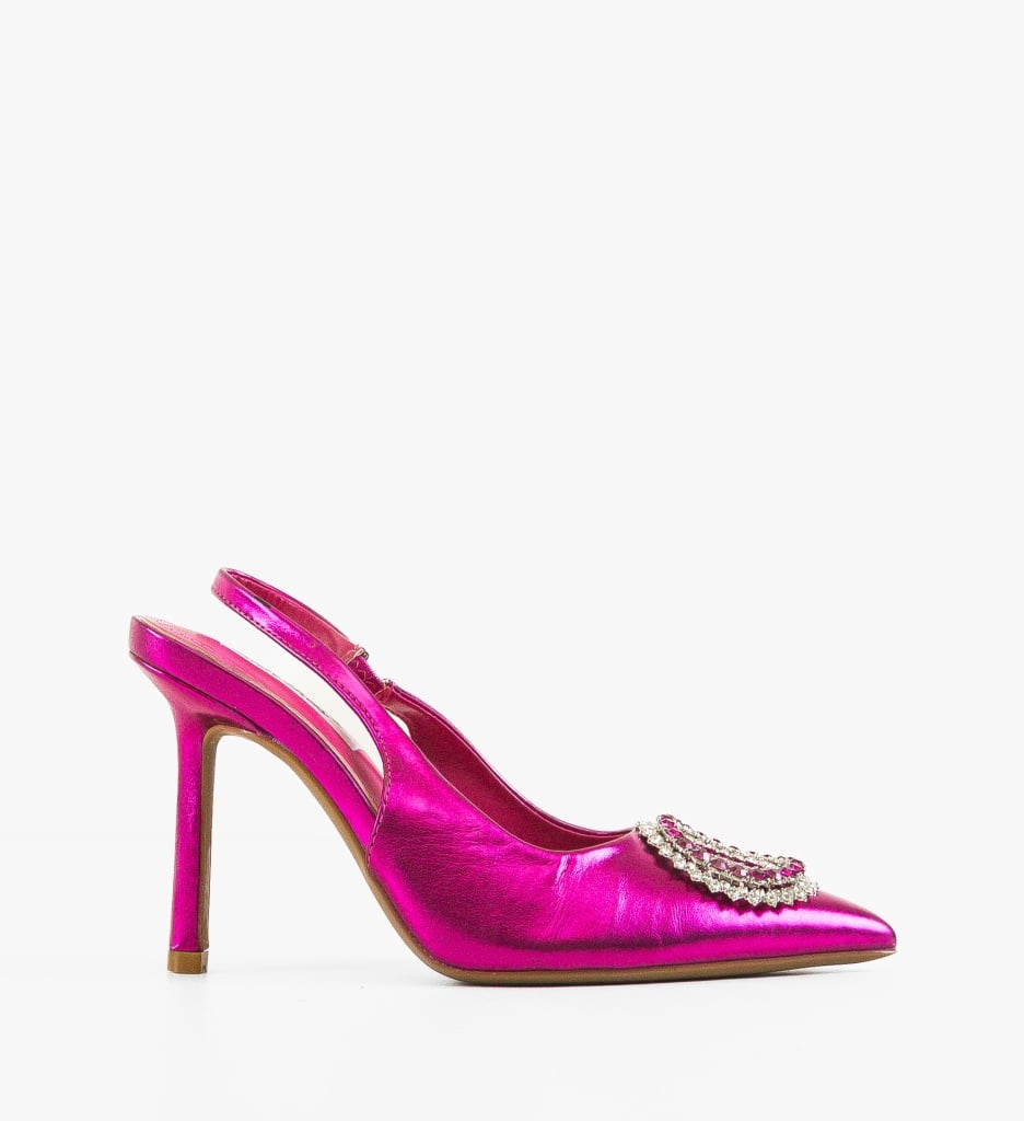 Pantofi dama Monic Fuchsia - 5 | YEO