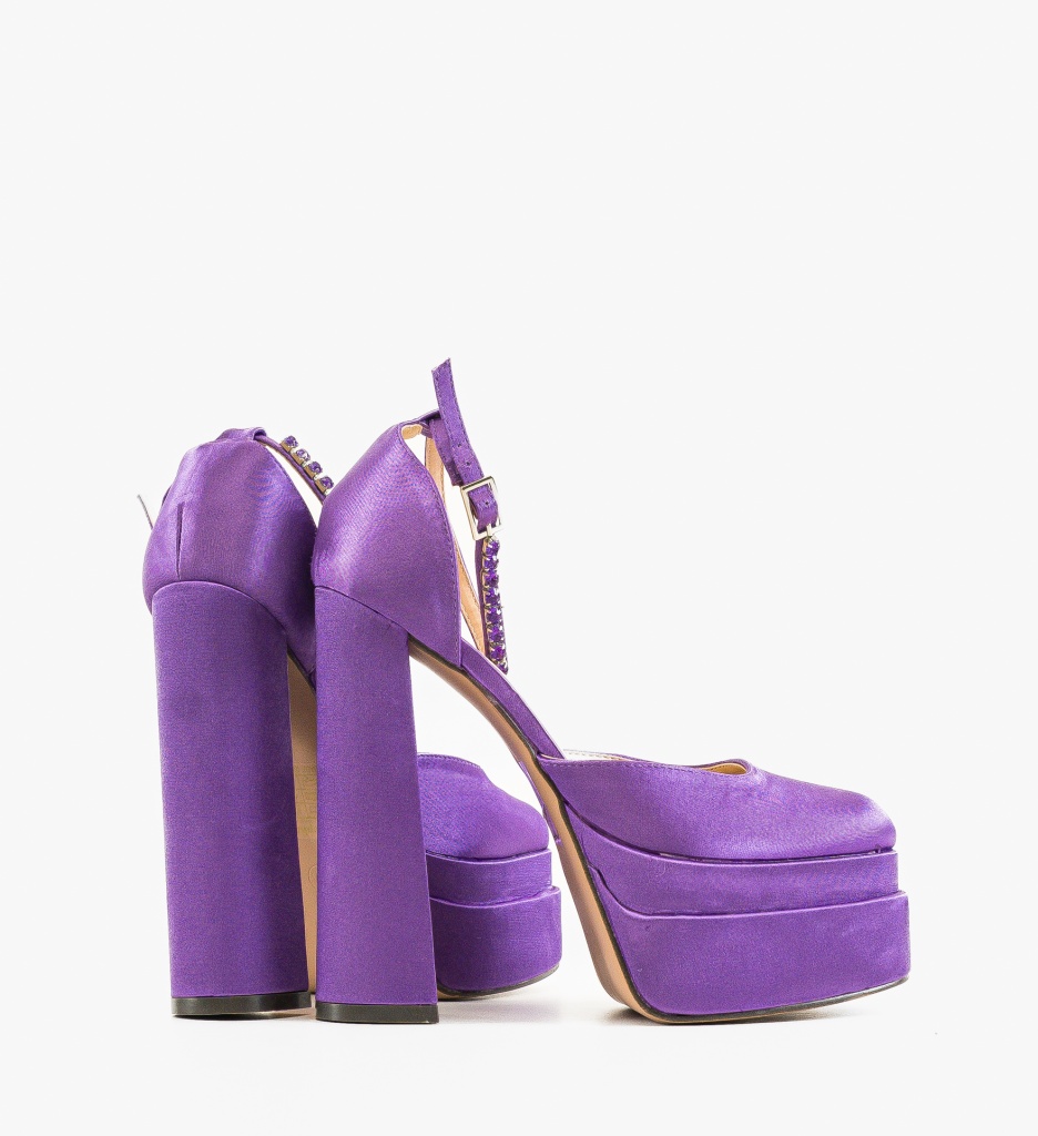 Pantofi dama Rahim Mov - 3 | YEO