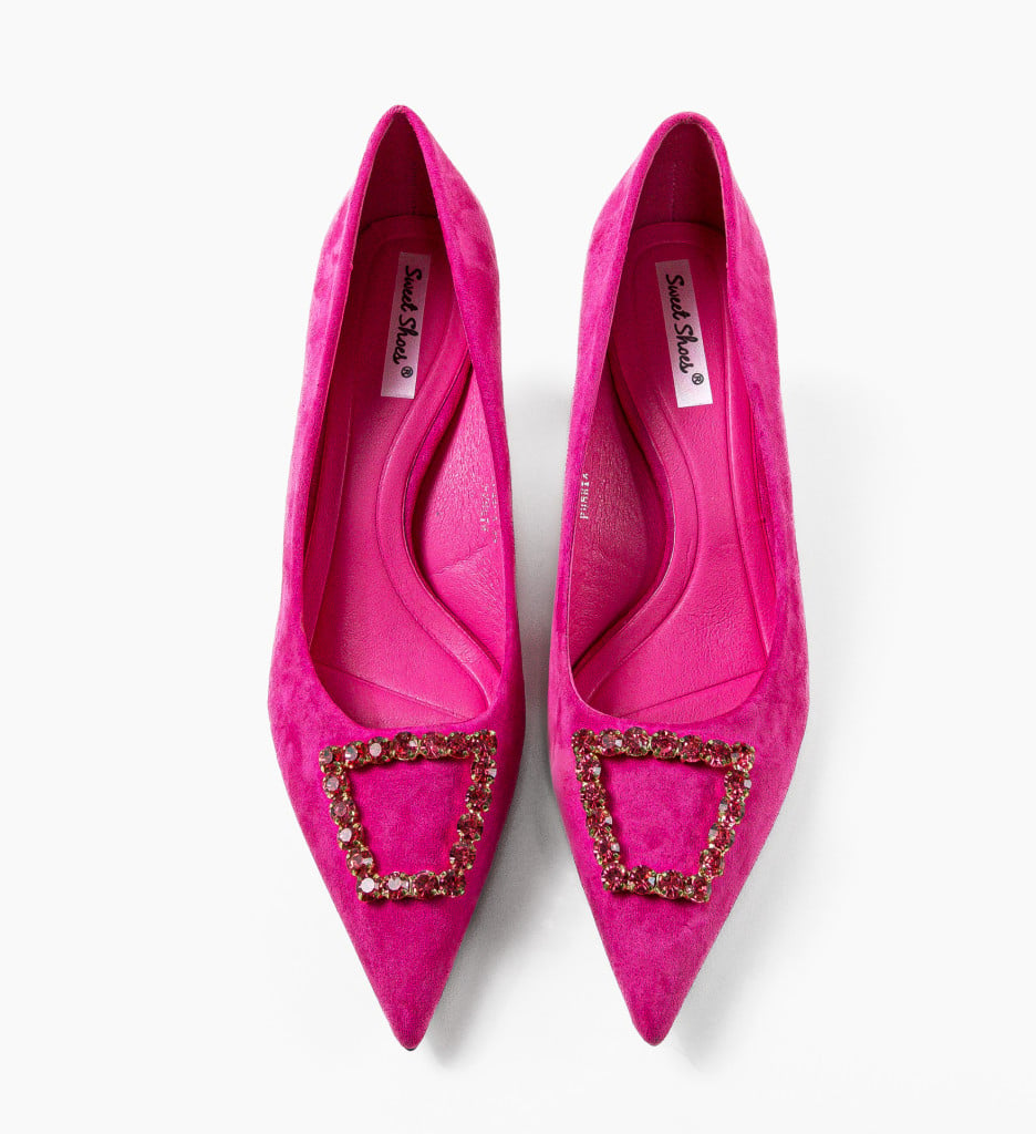 Pantofi dama Riya Fuchsia - 4 | YEO