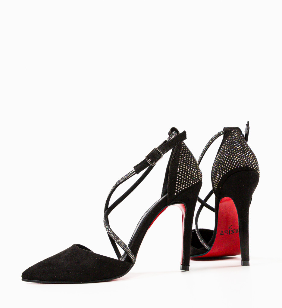 Poze Pantofi dama Roccala Negri depurtat.ro 