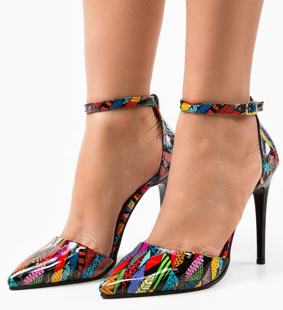 Pantofi dama Saloka Multi - 3 | YEO