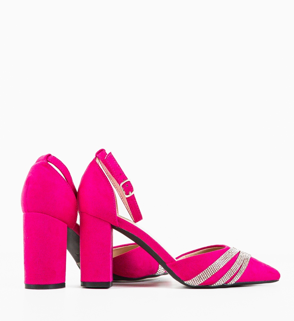 Pantofi dama Sergius Fuchsia - 3 | YEO