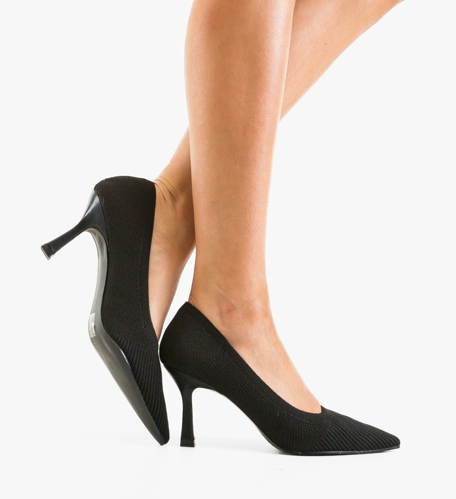 Pantofi dama Verzar Negri - 4 | YEO